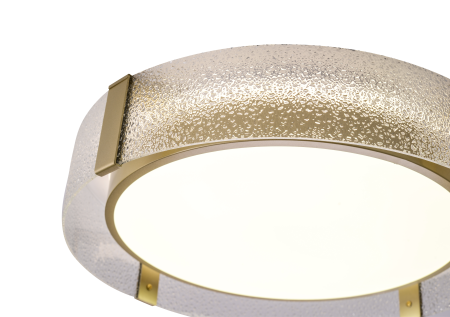 Потолочный светильник золото LED 72+15Вт D50см