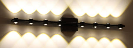 Бра черное LED 48Вт 82см