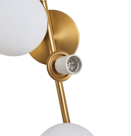 Бра латунь 21Вт 40см