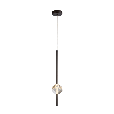 Светильник потолочный черный LED 6Вт D12см