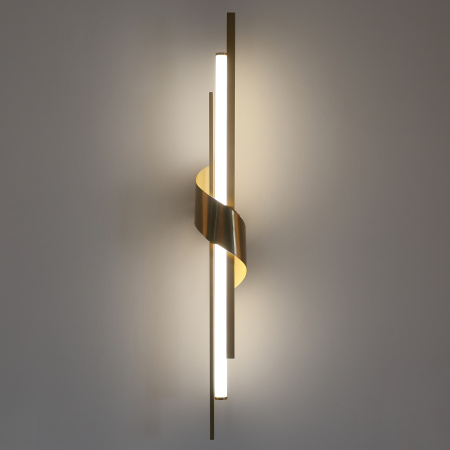 Бра настенный латунь LED 12Вт 80см Zortes LORANO ZRS.1718.08