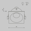Встраиваемый светильник Technical DL033-2-01W-1(N)