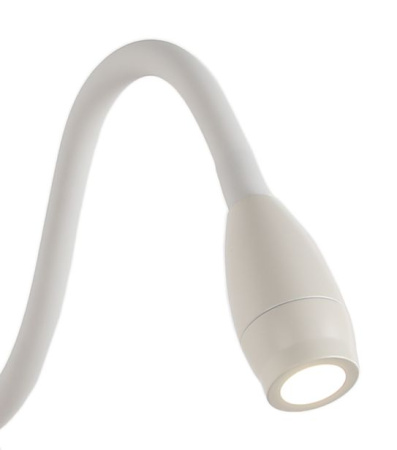 Гибкий светильник черный LED 3Вт 30см