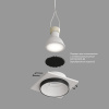 Встраиваемый светильник Denkirs DK2402-BK
