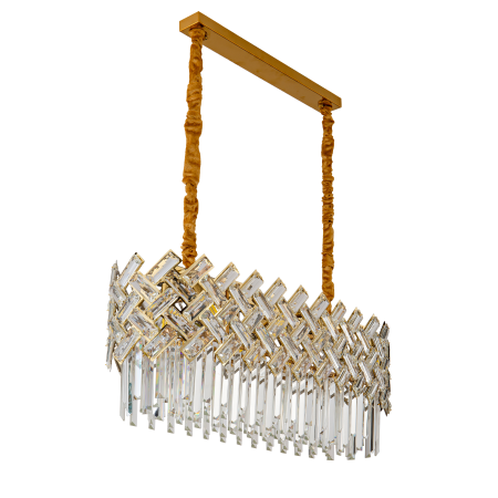 Люстра латунь 85см