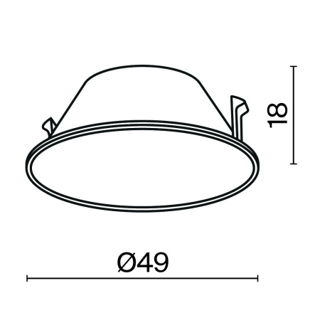 Комплектующие для светильника Technical Ring057-7-MG