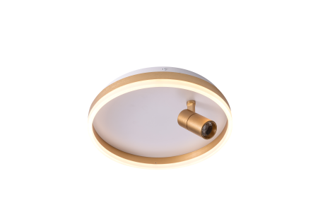 Потолочный светильник белый LED 24Вт+5Вт D40см