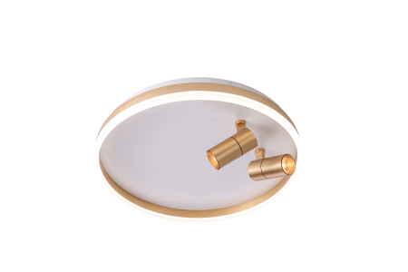 Потолочный светильник белый LED 30Вт+10Вт D50см