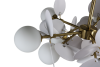 Люстра с плафонами бронза D68см