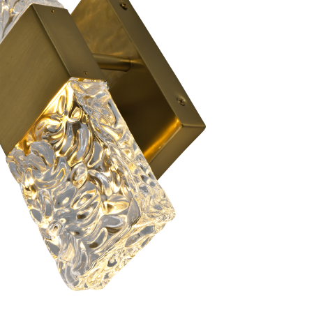 Бра латунь LED 3Вт 31см