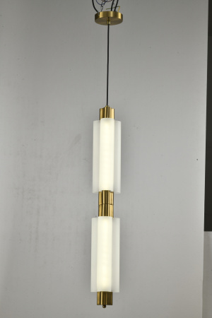 Подвесной светильник латунь LED 16Вт D11см