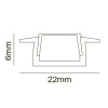 Профиль Led Strip ALM004S-2M