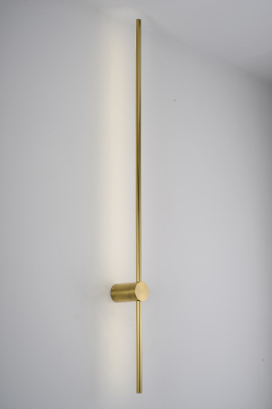 Светильник настенный латунь LED 18Вт 120см