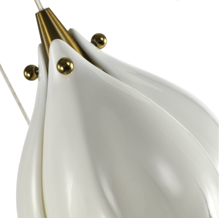 Подвесной светильник золото D30см