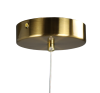 Подвесной светильник латунь LED 15Вт 25см