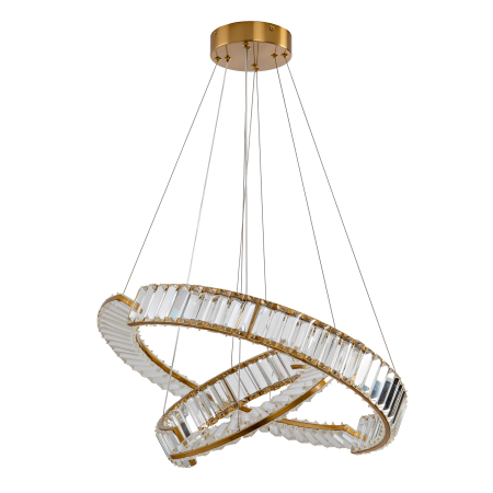 Люстра латунь LED 60Вт D60см