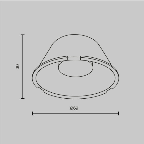Аксессуары честный знак Technical LensD69-15