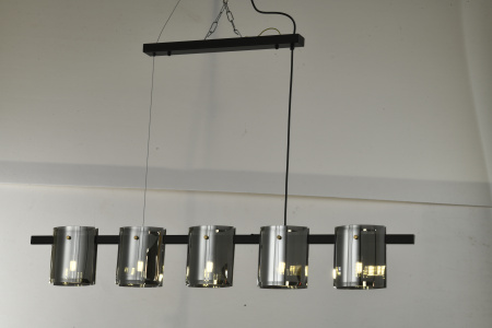 Люстра потолочная черня 120см