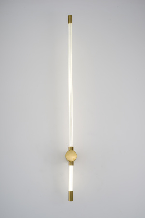 Бра латунь LED 15Вт 100см