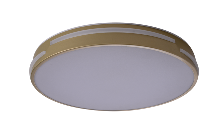 Потолочный светильник золото 48Вт LED D40см