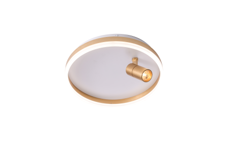 Потолочный светильник белый LED 24Вт+5Вт D40см