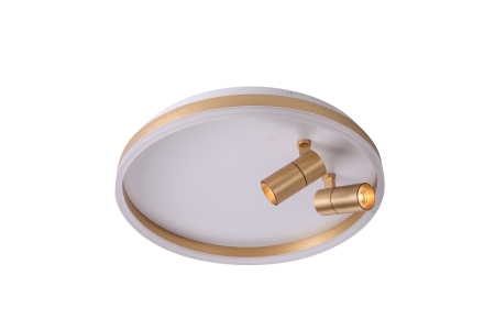 Потолочный светильник белый LED 30Вт+10Вт D50см