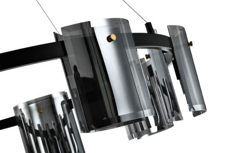 Светильник потолочный антрацит D80см