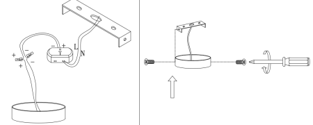 Люстра потолочная черня LED 40Вт D60см
