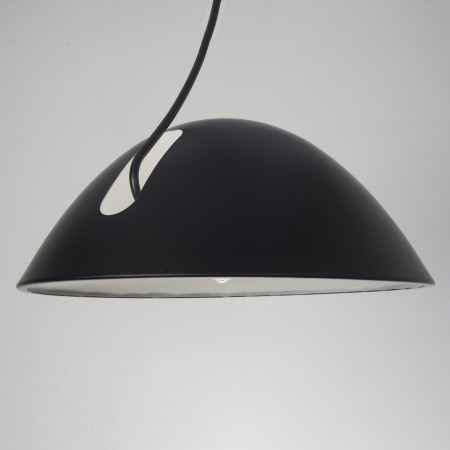 Светильник потолочный черный D49см