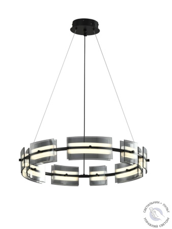 Люстра  подвесная ZORTES LOFT ZRS.1802.60, Мощность - 36Вт, Тип лампы: LED, В -1500мм / Ш - ø600мм / Г - 600мм