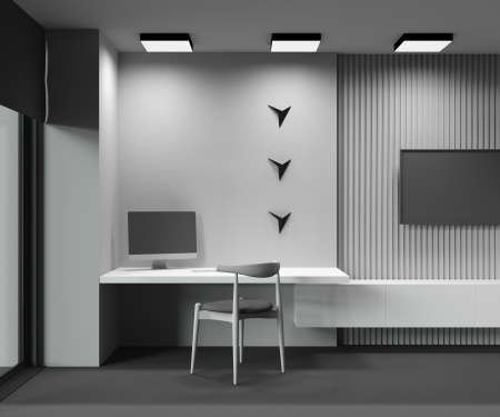 Потолочный светильник Technical C032CL-45W4K-SQ-B