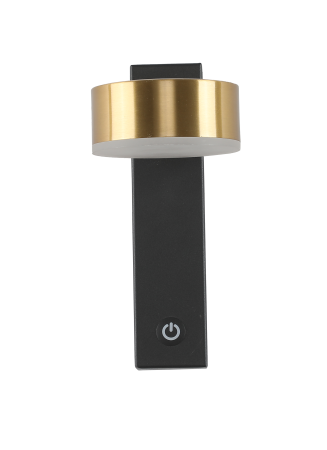 Бра черное LED 12Вт 21см