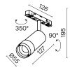 Трековый светильник Technical TR211-1-12W3K-Z-W