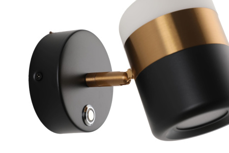 Спот черный LED 8Вт 16см