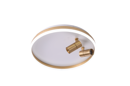 Потолочный светильник белый LED 30Вт+10Вт D50см