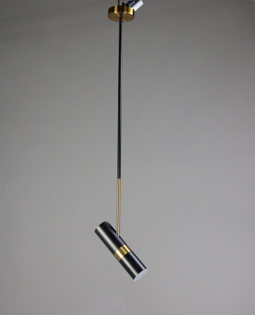 Подвесной светильник черный 20см