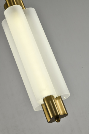 Подвесной светильник латунь LED 8Вт D11см