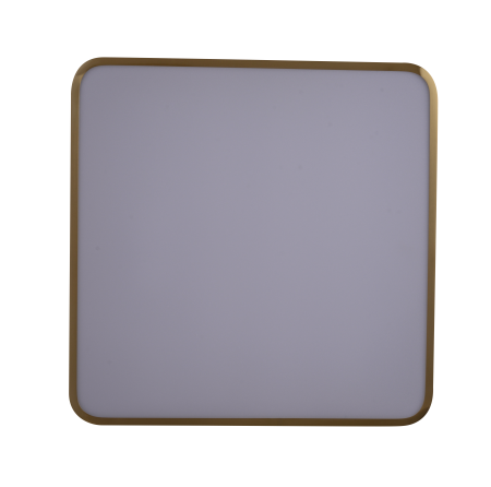 Светильник светодиодный потолочный латунь LED 48Вт 40см