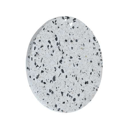 Светильник настенный из камня белый LED 3Вт D15см