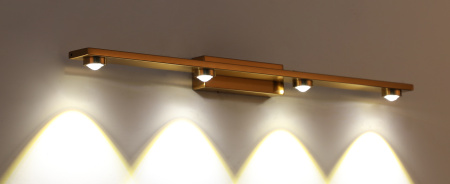 Бра латунь LED 12Вт 60см