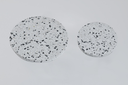 Светильник настенный из камня белый LED 3Вт D20см