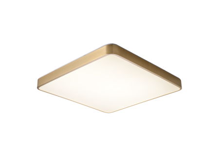 Светильник светодиодный потолочный латунь LED 72Вт 50см