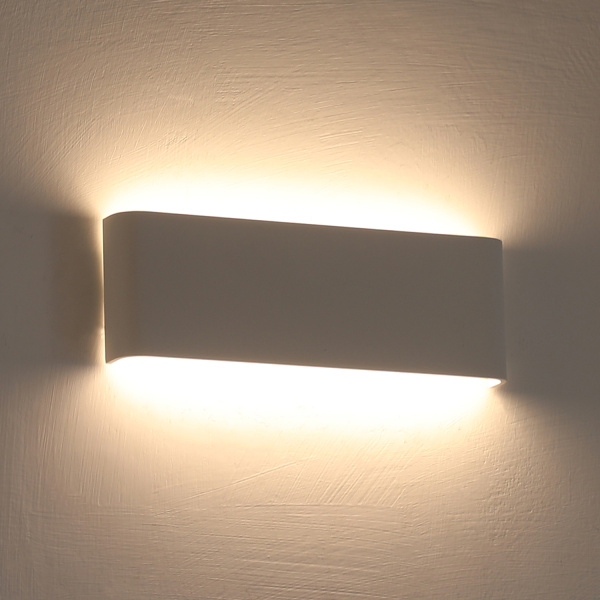 Светильник настенный белый LED 6Вт 24см