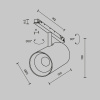 Трековый светильник Technical TR243-18W3K-B