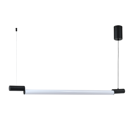 Светильник потолочный черный LED 64Вт 130см