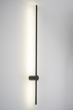 Светильник настенный черный LED 18Вт 120см