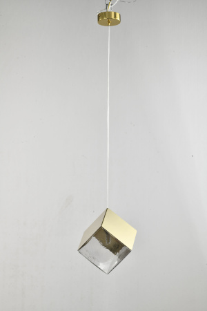 Люстра в скандинавском стиле золото 18см