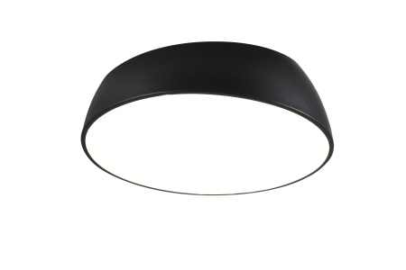 Светильник потолочный черный LED 40Вт D40см