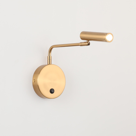 Бра латунь LED 3Вт 26см