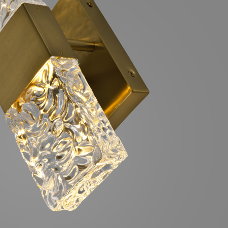 Бра латунь LED 3Вт 31см